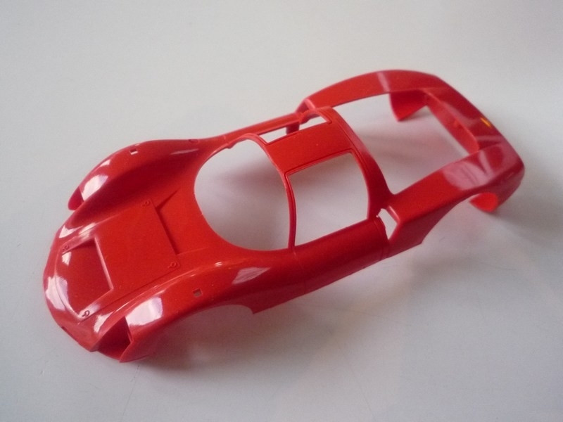 Porsche Carrera 6 kap rood
