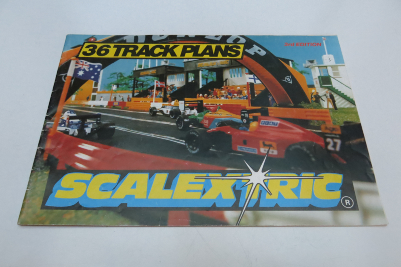 Scalextric 36 Track plans 3rd edition