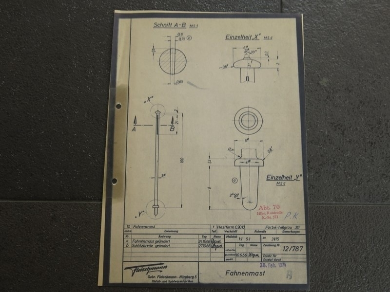 3175 Vlaggenstok (origineel 28-02-1974)