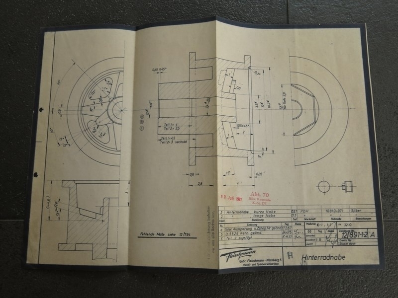 3209 / 3210 Ford Lotus velg achter (origineel 30-07-1981)