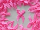 (Smini-002) Mini strikje - roze/fuchsia 