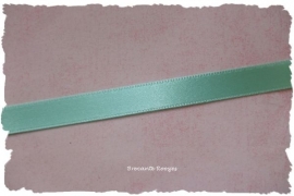 (SA-016a) Satijn lint - mint - (kleur nr. 078) - 7mm