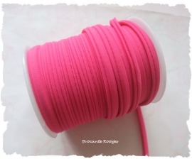 (IB-003) Elastisch Ibiza band - fuchsia