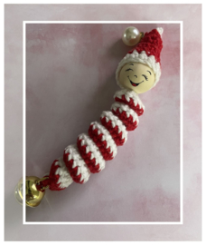 Mini kerstmutsje - rood