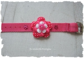 (Ar-003) Armbandje - fuchsia