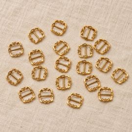 Gespje - goud - mini - 3.5mm