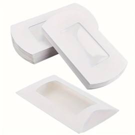 Geschenkdoosje met venster - wit