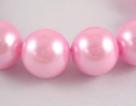 (Gp-012) Glasparel - licht roze - 12mm