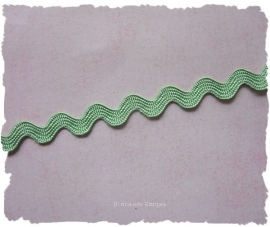 (Z-011) Zigzag band - pastel groen