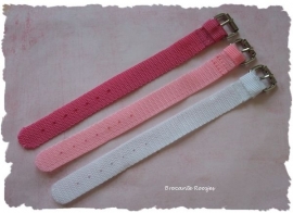 (Ar-003) Armbandje - fuchsia