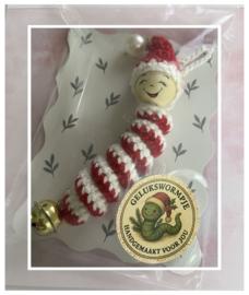 Mini kerstmutsje - rood