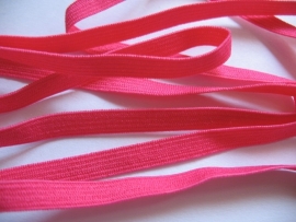 (EB-007) Elastisch band (haarband elastiek) fuchsia - 6mm
