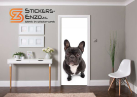 Deursticker franse bulldog