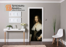 Deursticker Rembrandt maria