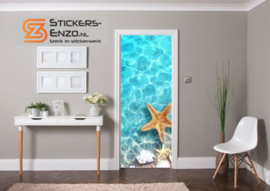 Deursticker zeester