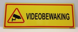 Sticker ' VIDEOBEWAKING' - Art.nr.0050S