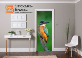 Deursticker ijsvogel