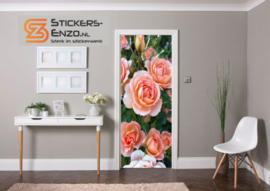 Deursticker rozen
