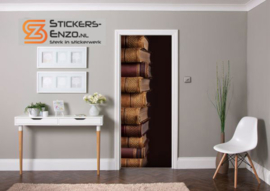Deursticker oude boeken