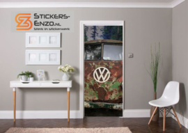 Deursticker vw roest