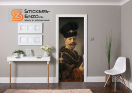 Deursticker rembrandt edelman