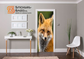 Deursticker vos