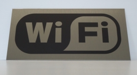 RVS bordje logo WiFi 2