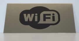 RVS bordje logo WiFi 3