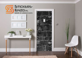 Deursticker gevangenis deur 1