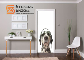Deursticker dj dalmatier