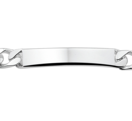Graveer Armband Gourmet Plaat 8 mm | Lengte 20 cm