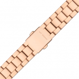 MY iMenso Quartz Gepolijste Horlogeband / Roségoudkleurig