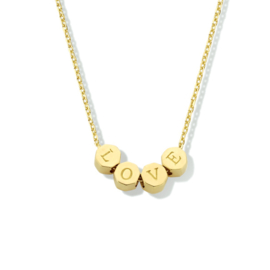 14K Gouden Collier Love 0,8 mm 40 – 42 – 44 cm