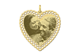 Gouden Fotogravure Hanger met Gedecoreerde Rand van Names4ever