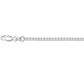 Zilveren Collier Gourmet | Dikte: 2,6mm Lengte: 60cm