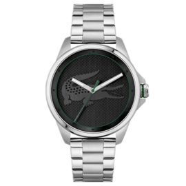 Lacoste Le Croc Zilverkleurig Horloge voor Heren