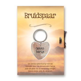 Gelukshart Cadeaukaart - Bruidspaar