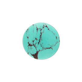 Turquoise Groene Edelsteen 24mm Munt van MY iMenso