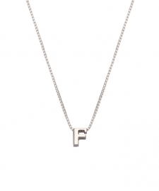 Minioro Initiaal Collier “F” Si-F