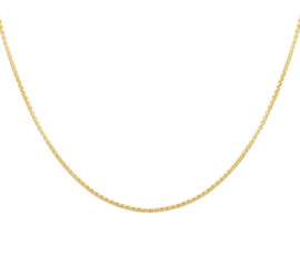 Slank Gouden Venetiaans Collier | Dikte 1,2mm Lengte: 42cm