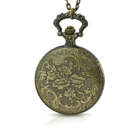 Vintage Paris Zakhorloge met Ketting