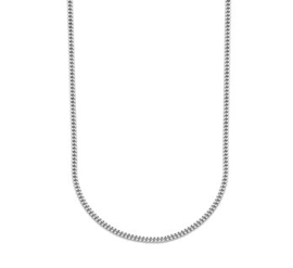 Zilveren Collier Gourmet 2,4 mm 60 cm