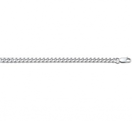 Geslepen Gourmet 4,8 mm Schakelketting voor Heren | Lengte 60 cm