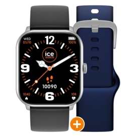 ICE SMART ONE IW021411 – ICE 1.0 SILVER BLACK | Smartwatch