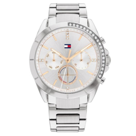 Tommy Hilfiger Kennedy Zilverkleurig Dames Horloge