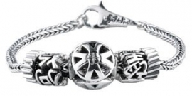 SilveRado bracelet / armband unisex  Ø 4.0mm