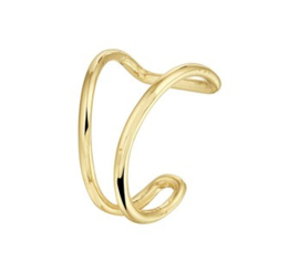 Geelgouden Dames Earcuff