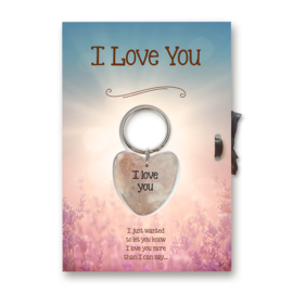 Gelukshart Cadeaukaart - I Love you