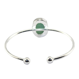 Bangle Armband met Amazonite Edelsteen van Sujasa