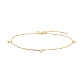 Gouden Armband met Bolletjes – 16/17,5/19 cm